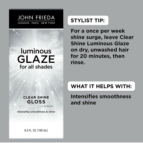 John Frieda Luminous Glaze Clear Shine Gloss for all hair shades. - Picture 14 of 14